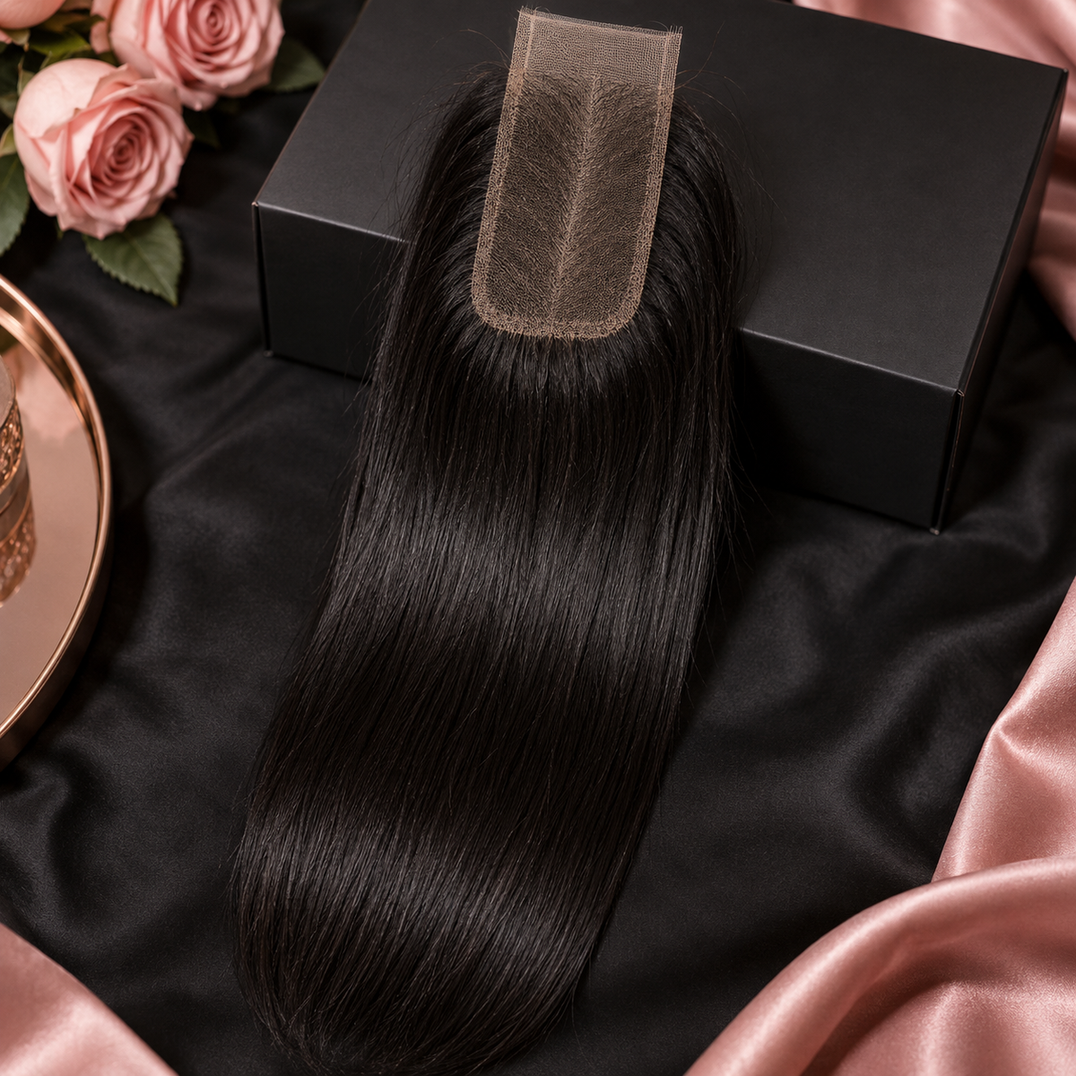 Hair by Tay LC 2x4 Straight Closure