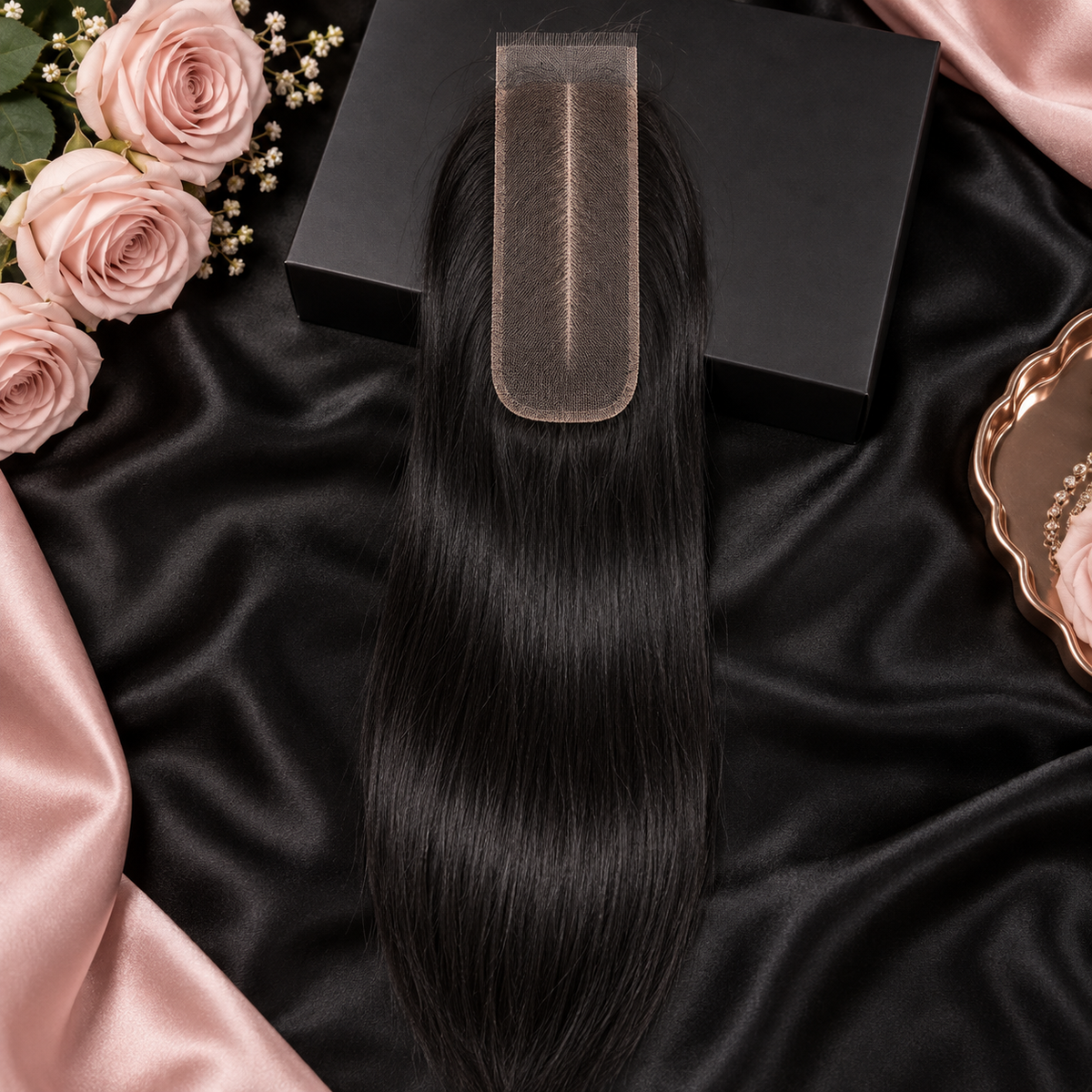 Hair by Tay LC 2x6 Straight Closure
