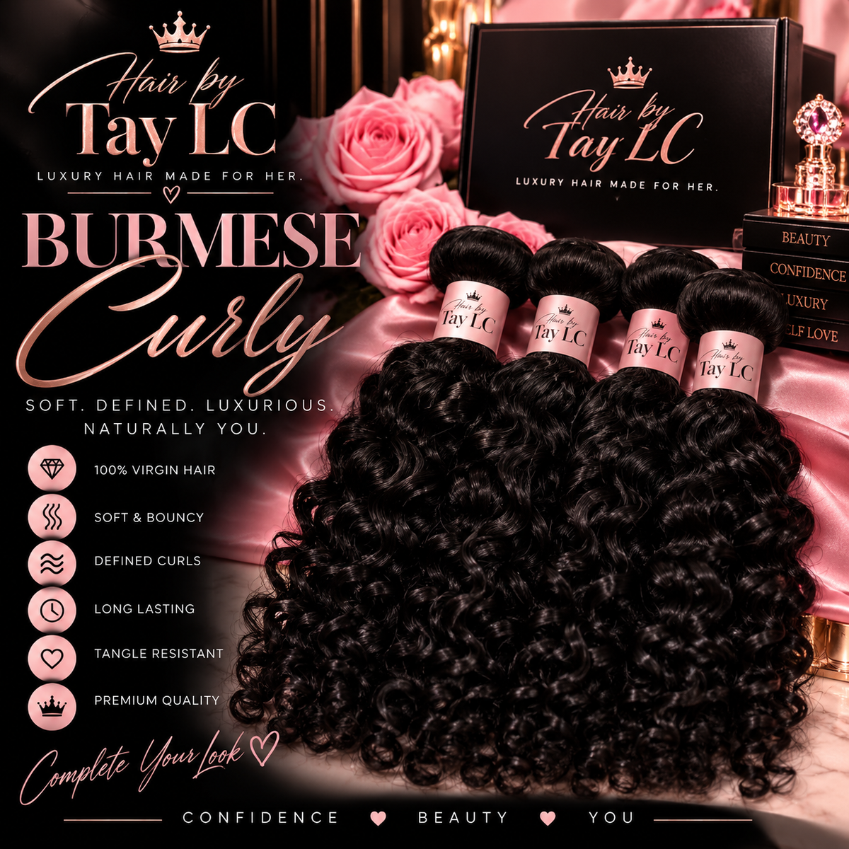 Signature Burmese Curly Bundles