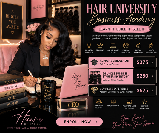 Hair University — Business Academy Enrollment