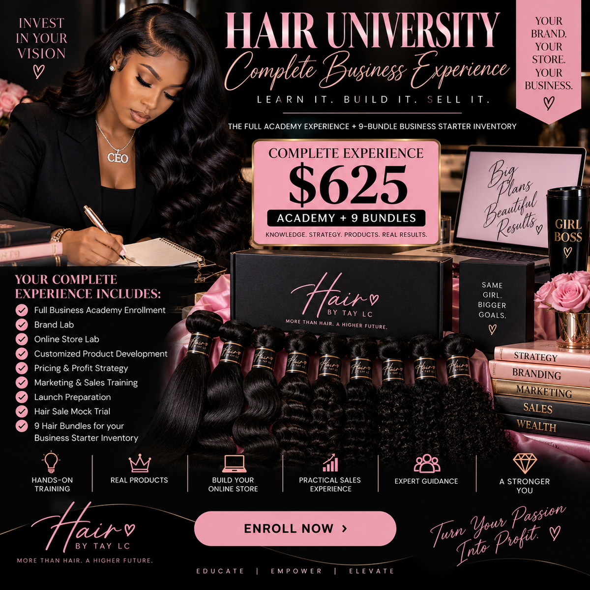 Hair University — Complete Business Experience