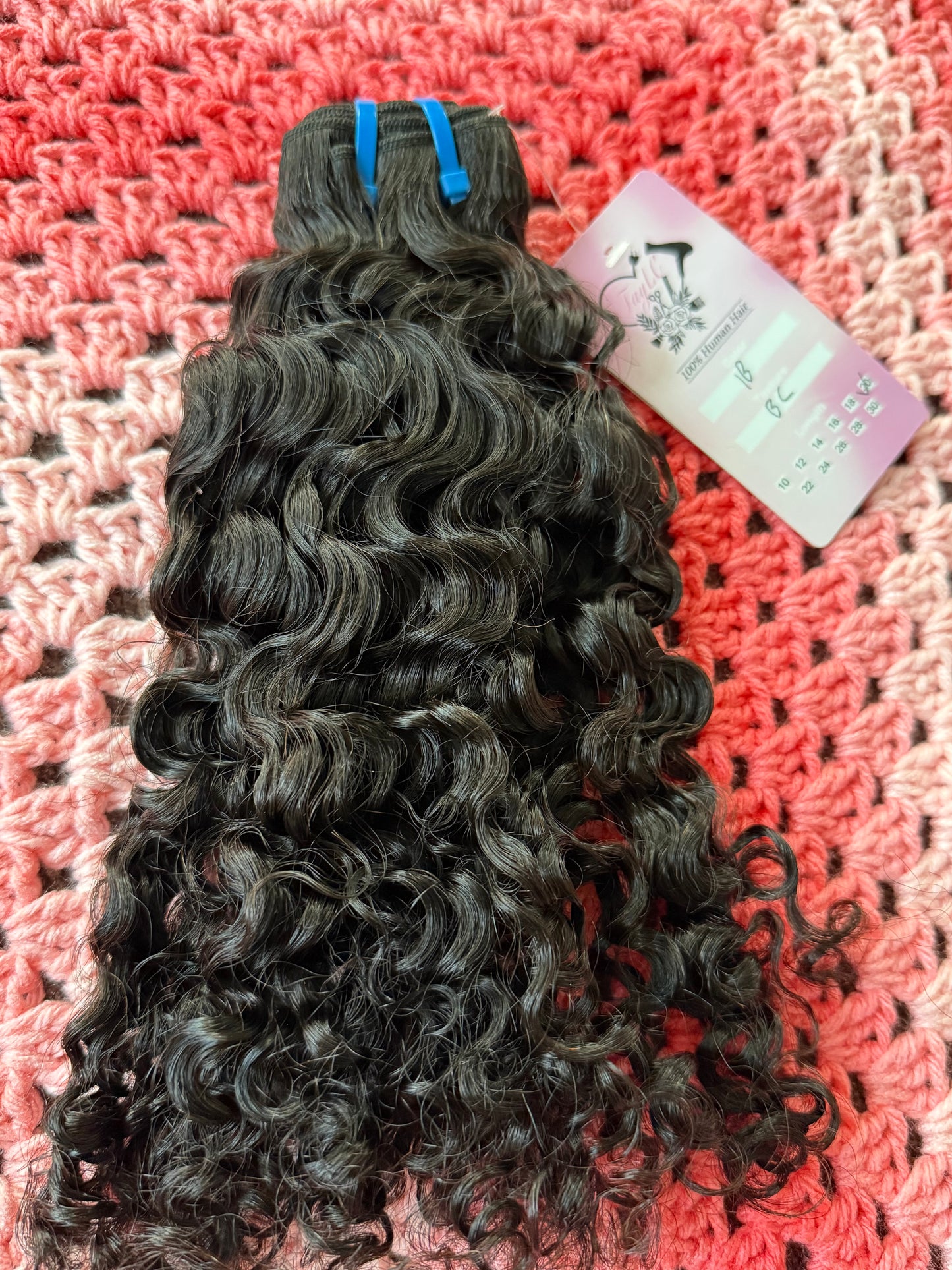 15A 12 Inch Raw Burmese Curly Bundle