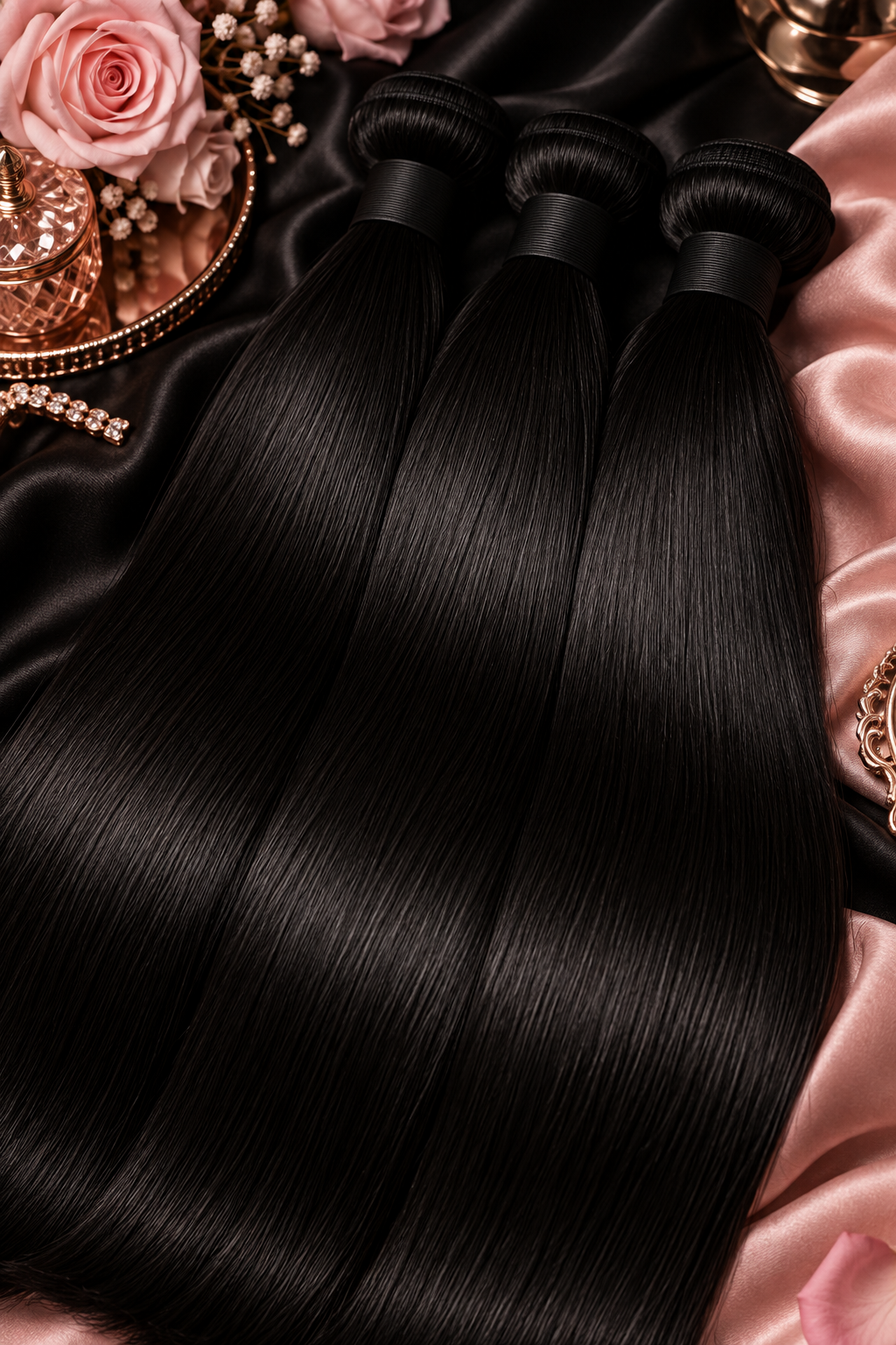 Hair by Tay LC Signature Straight Bundles